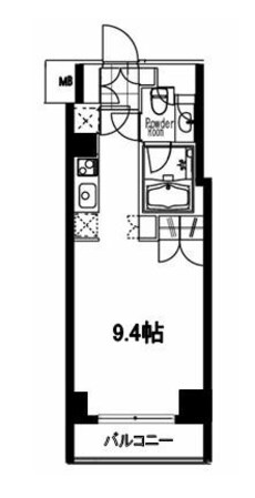 フレンシア麻布十番サウスの物件間取画像